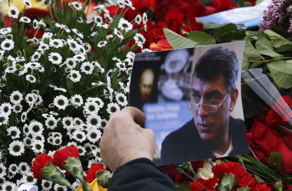 Vilniuje pagerbtas B. Nemcovo atminimas