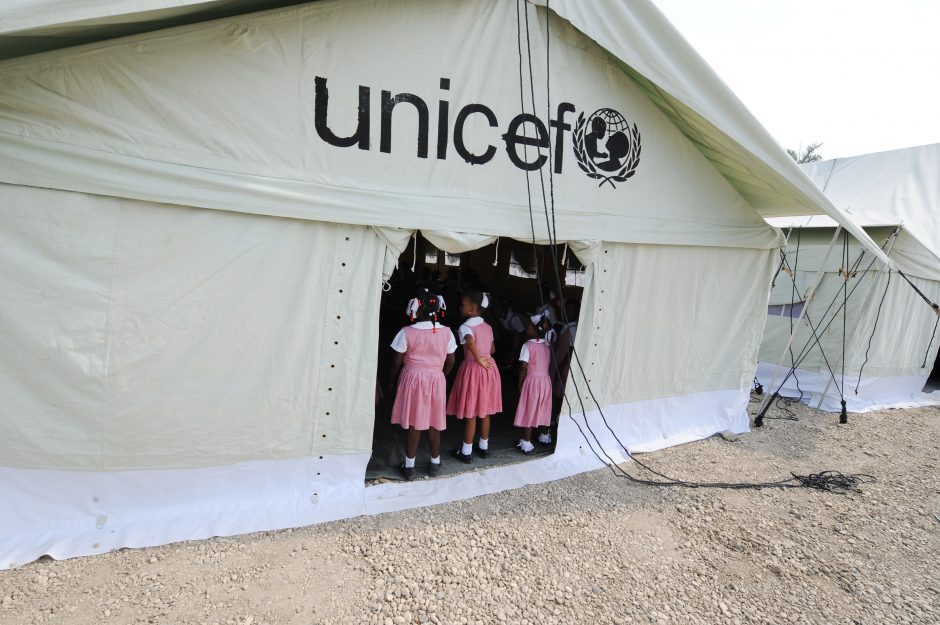 Į Haitį išvyksta lietuviai UNICEF ambasadoriai