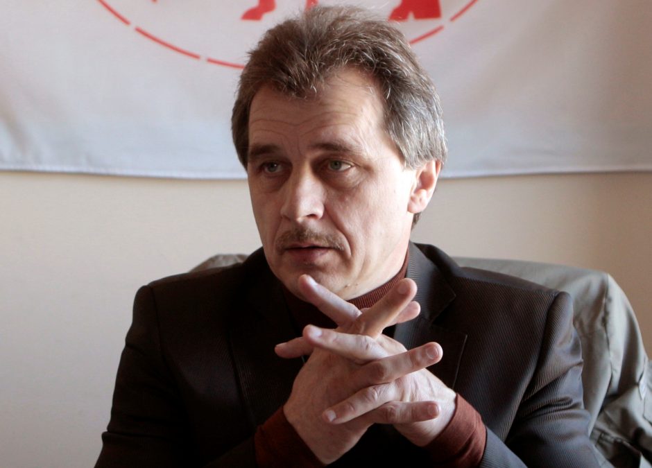 Opozicionierius A. Lebedko: nereikia klaidinti žmonių, rinkimų Baltarusijoje nebus