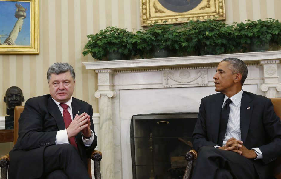 JAV pažadas Ukrainai – 1 mlrd. dolerių finansinių garantijų