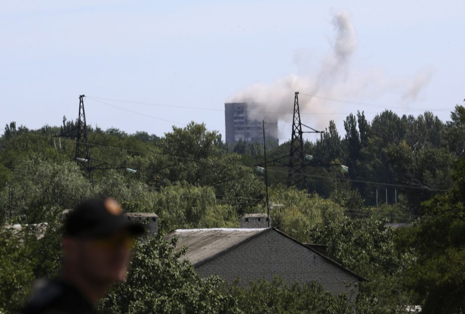Ukrainos vyriausybės pajėgos užėmė dalį Malaizijos lainerio sudužimo teritorijos