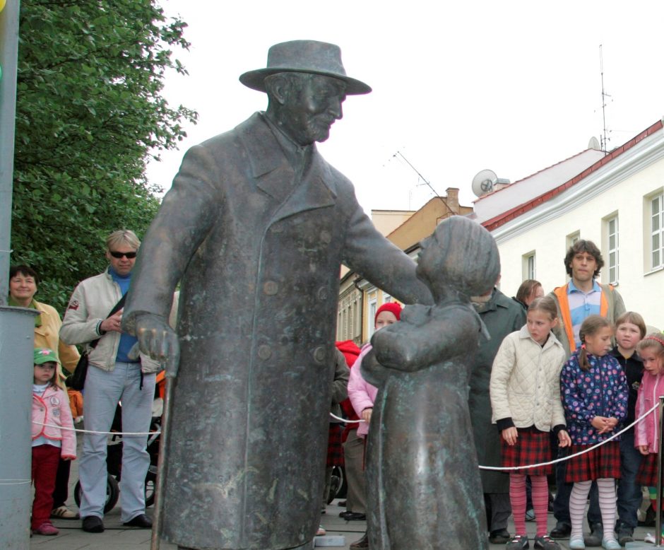Vilniuje atsiras dar vienas paminklas daktaro Aiskaudos prototipui