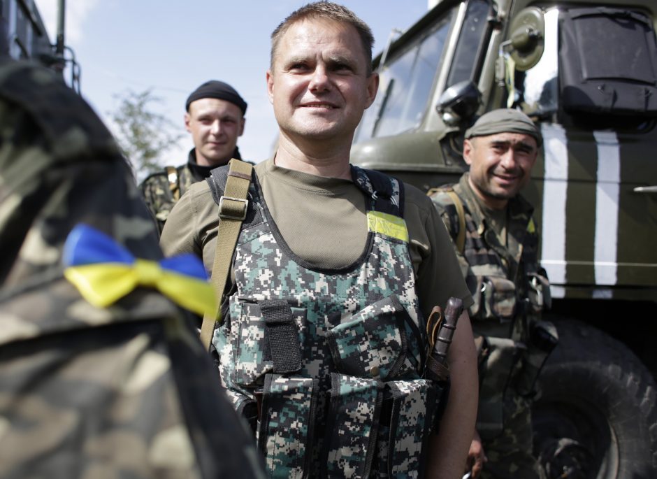 Vilniuje rengiamas aukcionas Ukrainos kariams paremti