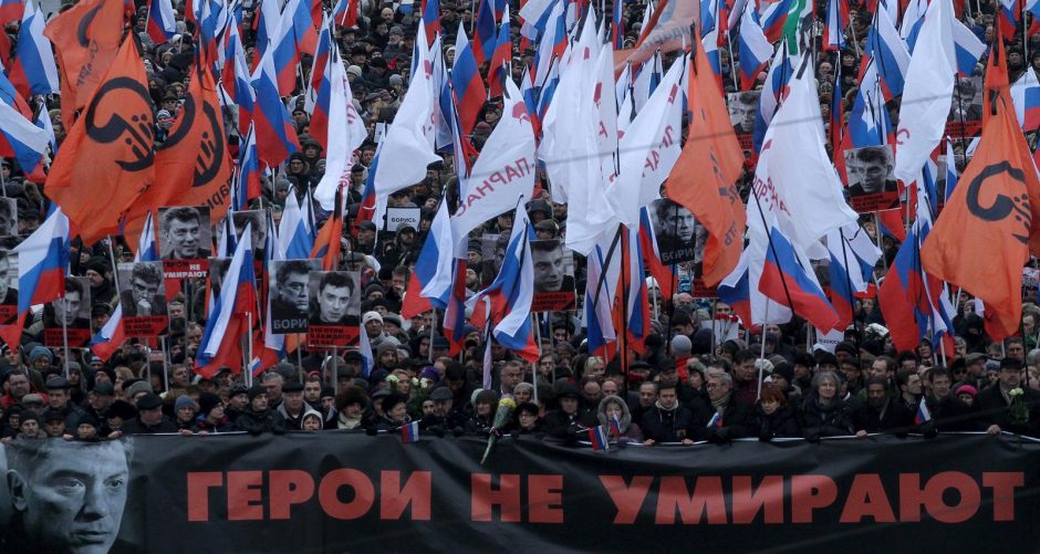 Rusija pasiūlė premiją už informaciją apie B. Nemcovo nužudymą