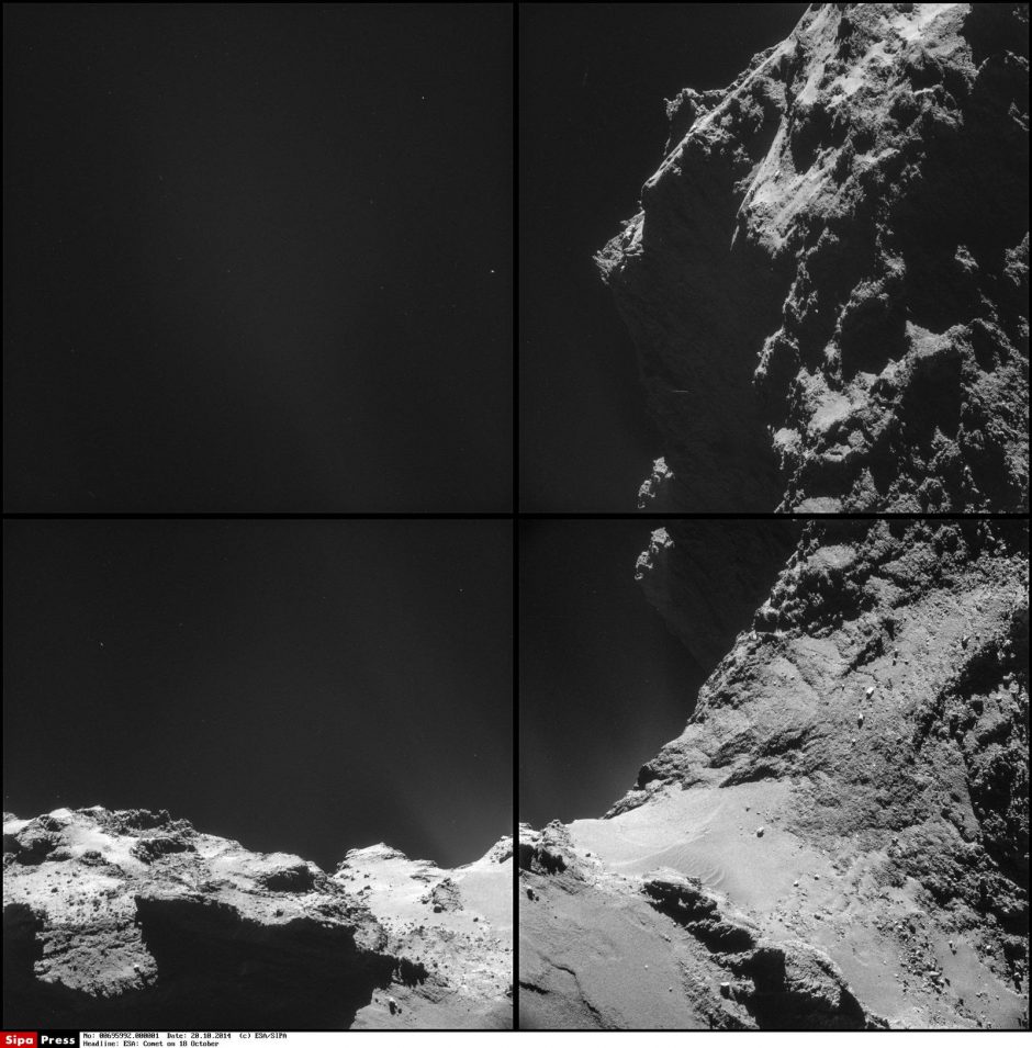 ESA mokslininkai: kometos „parfumas“ truputį dvokia