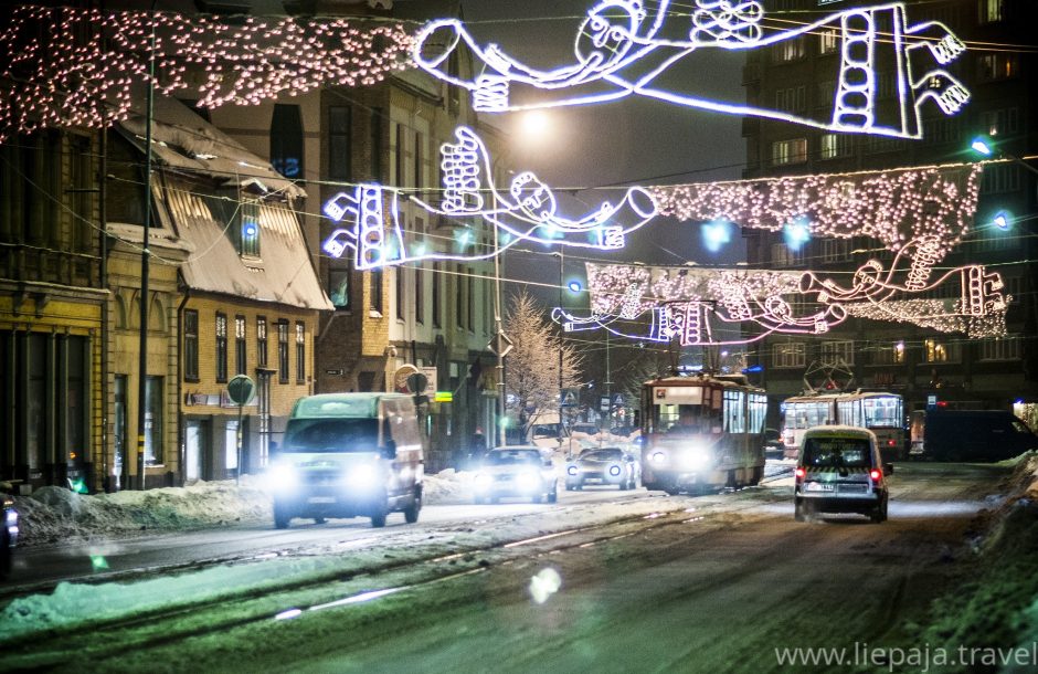Žiemos šviesos Liepojoje 