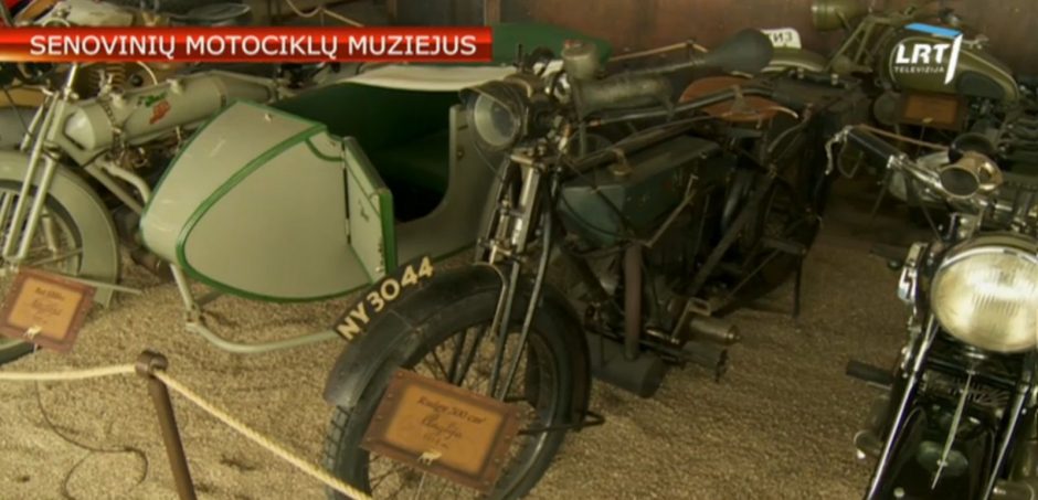 Žemaitijoje – didžiausias Baltijos šalyse senovinių motociklų muziejus