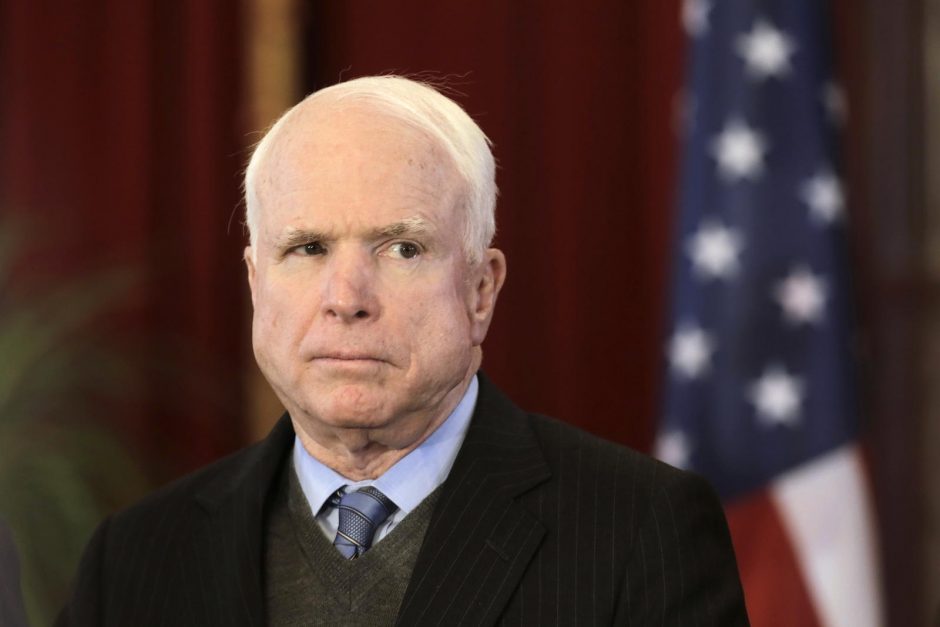 Į Lietuvą atvyksta JAV senatorius J. McCainas