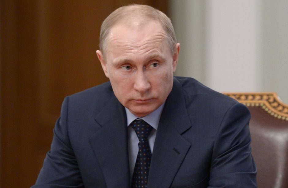 V. Putinas: Ukraina atsidūrė ant pilietinio karo slenksčio