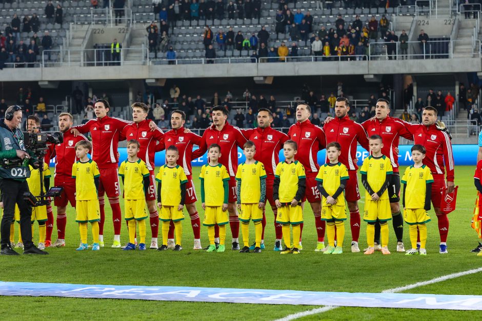 UEFA Tautų lygos rungtynės: Lietuva – Gibraltaras 1:0