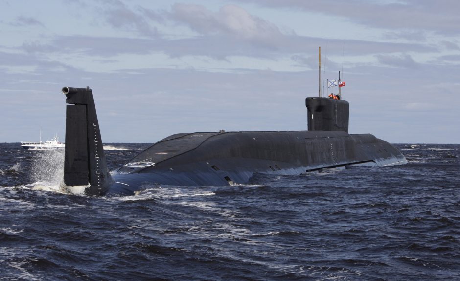 Rusijos karinės jūrų pajėgos sėkmingai išbandė tarpžemyninę balistinę raketą „Bulava“
