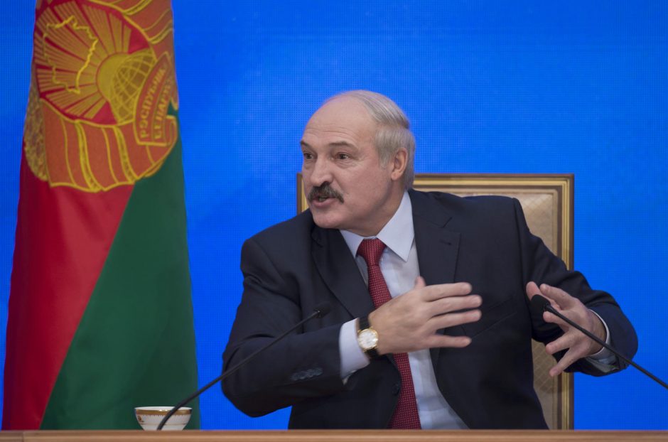 Naujas A. Lukašenkos rekordas – jo spaudos konferencija truko 7 val. ir 7 minutes