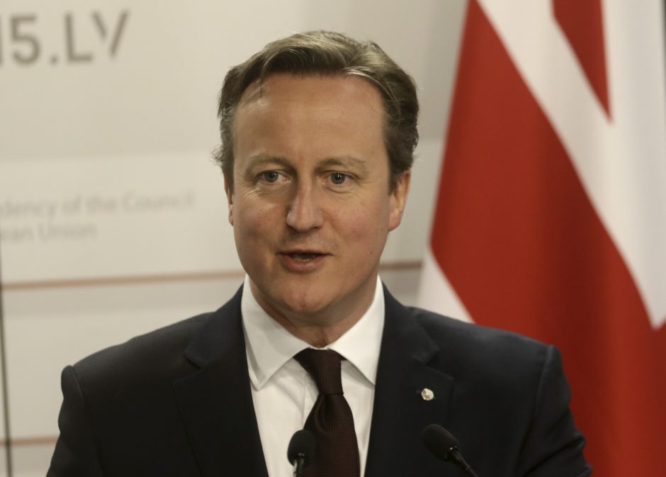 D. Cameronas susitinka su J.-C. Junckeriu derybų dėl ES reformų