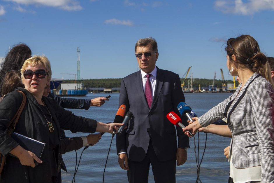 A. Butkevičius: SGD laivas pakeliui į Lietuvą bus saugomas