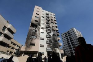 Sirijos žiniasklaida: Izraelis smogė Damasko gyvenamajam rajonui