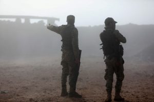 Per drono ataką JAV bazėje Sirijoje žuvo septyni kurdų vadovaujamų pajėgų nariai
