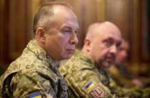 V. Rupšys Ukrainoje su šalies kariuomenės vadu aptarė karių rengimą ir pajėgumų vystymą