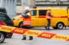 Per plauką nuo sprogimo: vykdant kasimo darbus Kaune pažeistas dujų vamzdis